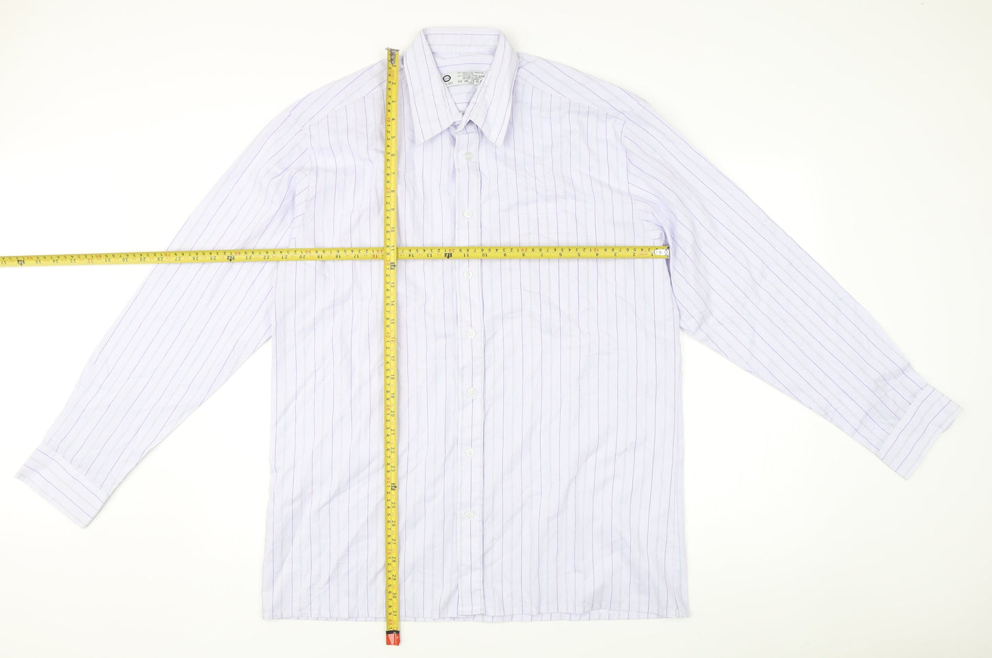 Mens UK Collar Size 16 C&A Smart White  Dress Shirt