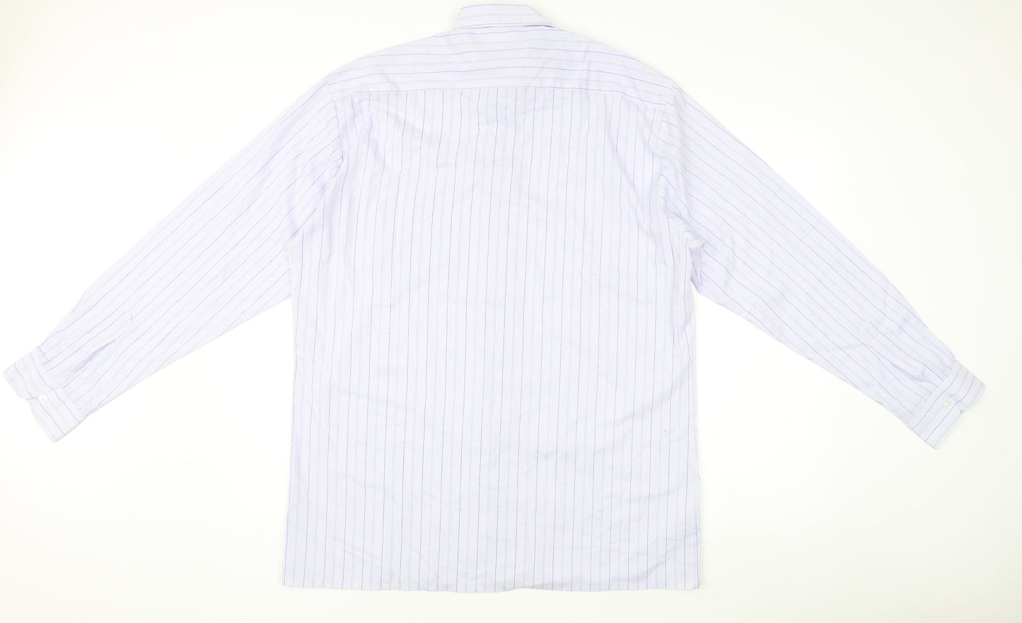 Mens UK Collar Size 16 C&A Smart White  Dress Shirt
