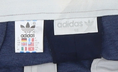 Adidas Women's Blue Size 20 Athletic Shorts with Pockets