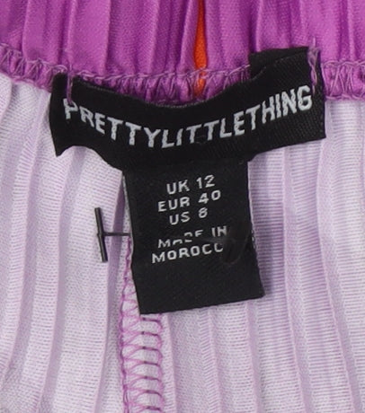 Womens UK Size 12 PRETTYLITTLETHING Relaxed Fit CasualParty/CocktailTravel Multi