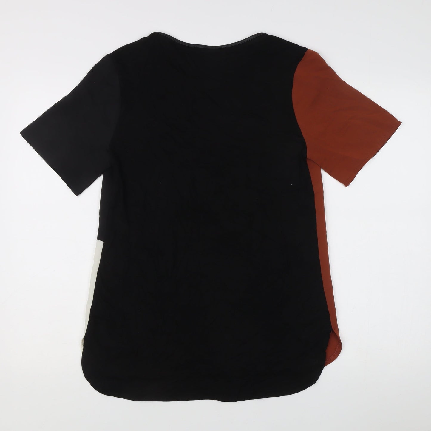 Womens UK Size M Oasis Multicoloured Basic T-Shirt