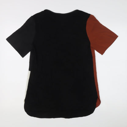 Womens UK Size M Oasis Multicoloured Basic T-Shirt