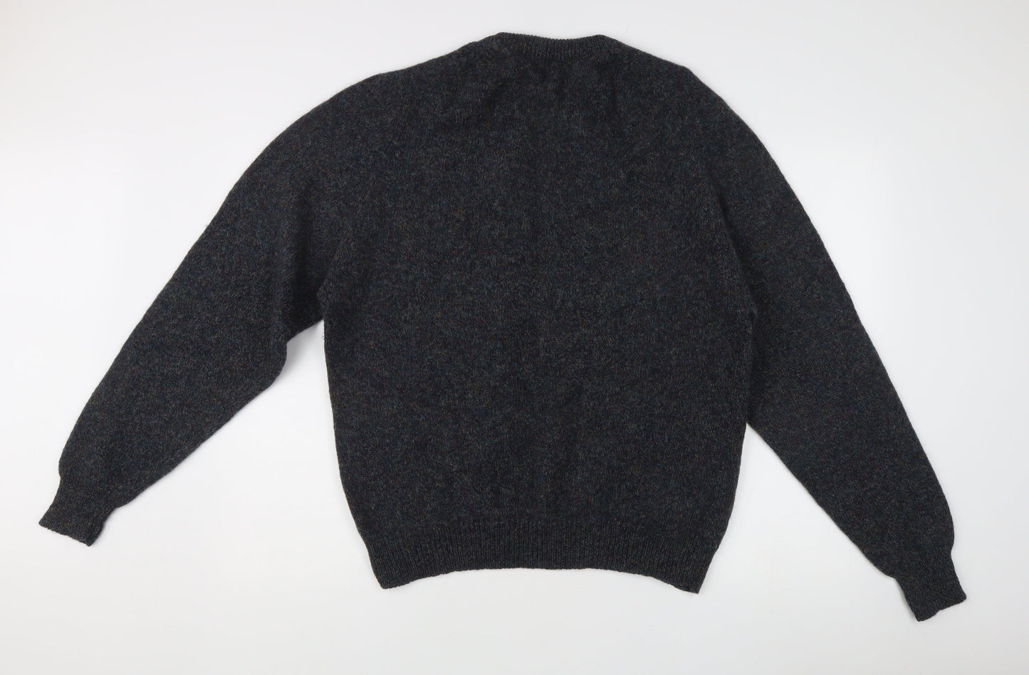 Debenhams Mens Blue Wool Crew Neck Pullover Jumper Size L
