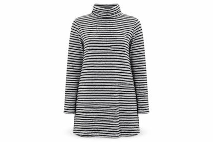 Womens UK Size 14 Springfield Grey Tunic Jumper