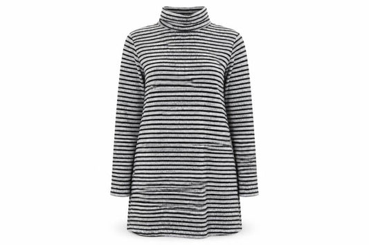 Womens UK Size 14 Springfield Grey Tunic Jumper