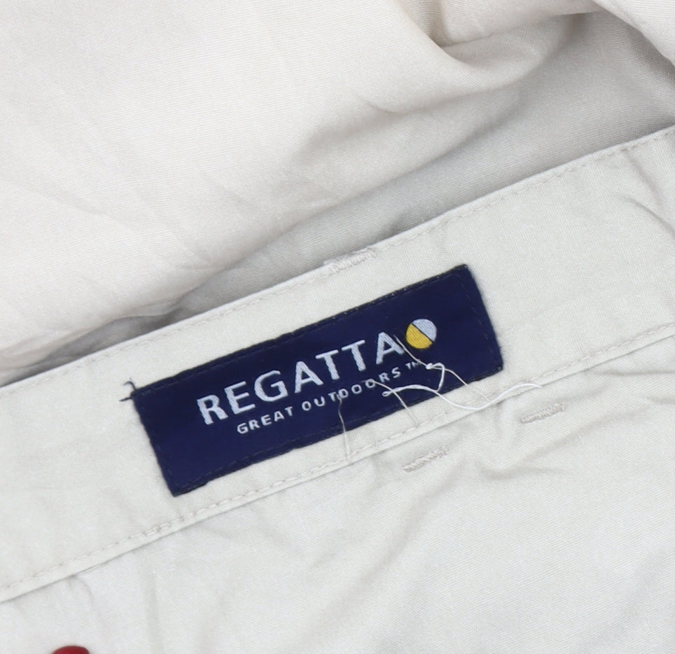Regatta Men's Beige Cargo Trousers 36W 29L Outdoor Workwear