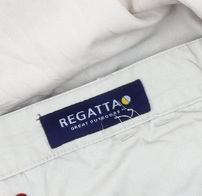 Regatta Men's Beige Cargo Trousers 36W 29L Outdoor Workwear