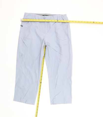 Rohan Women’s Grey Size 8 Capri Trousers Lightweight Quick Dry
