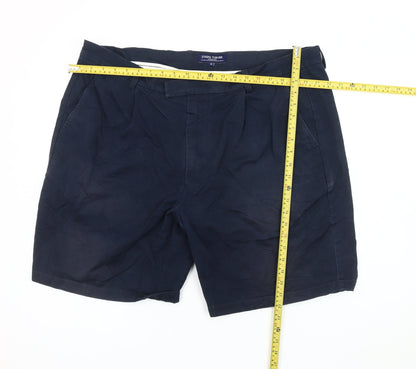 Joseph Turner Men's Blue 42 Chino Shorts Cotton Casual Summer