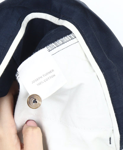 Joseph Turner Men's Blue 42 Chino Shorts Cotton Casual Summer