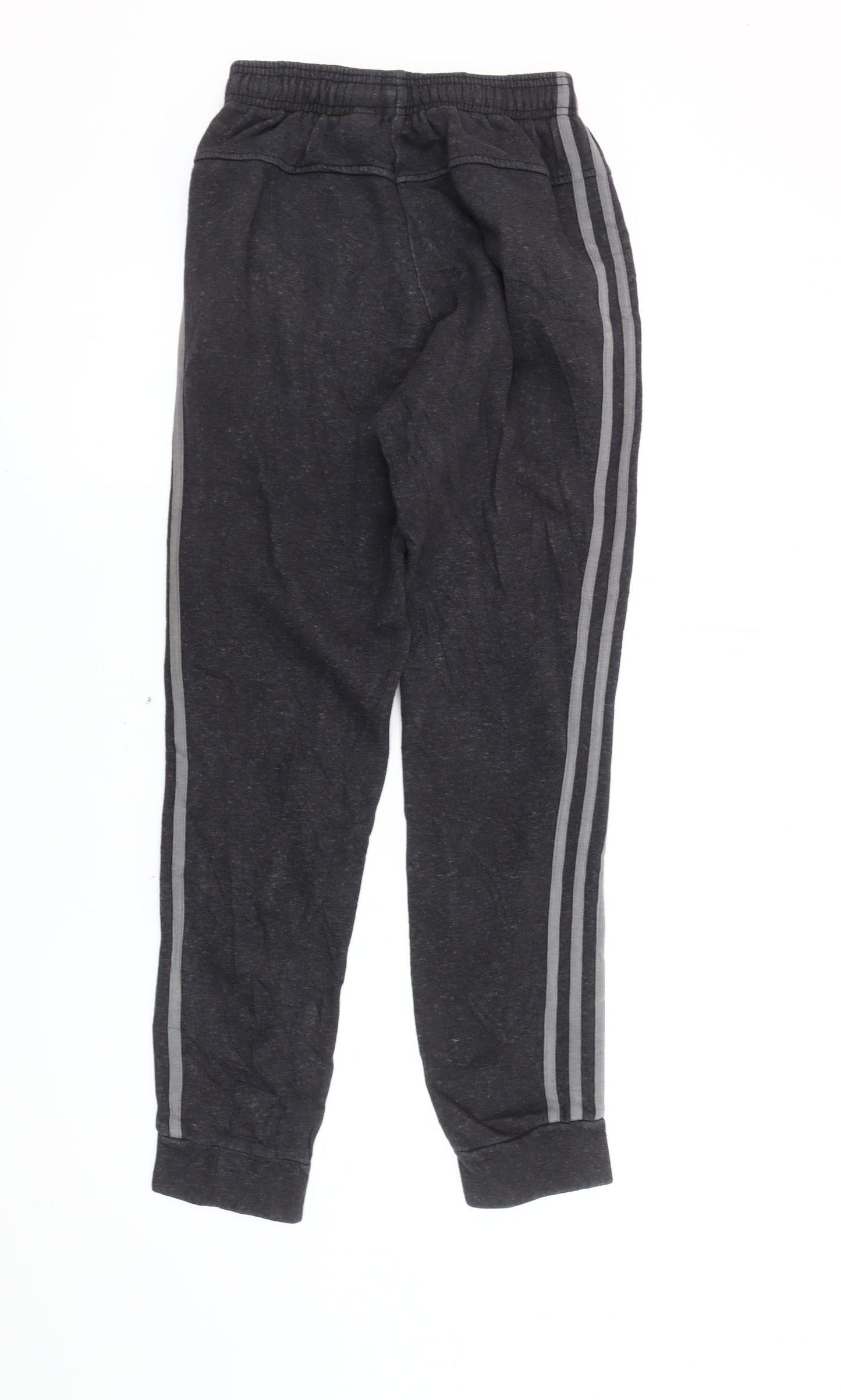 Adidas Men’s Black XS Track Pants Tapered Fleece Sportswear