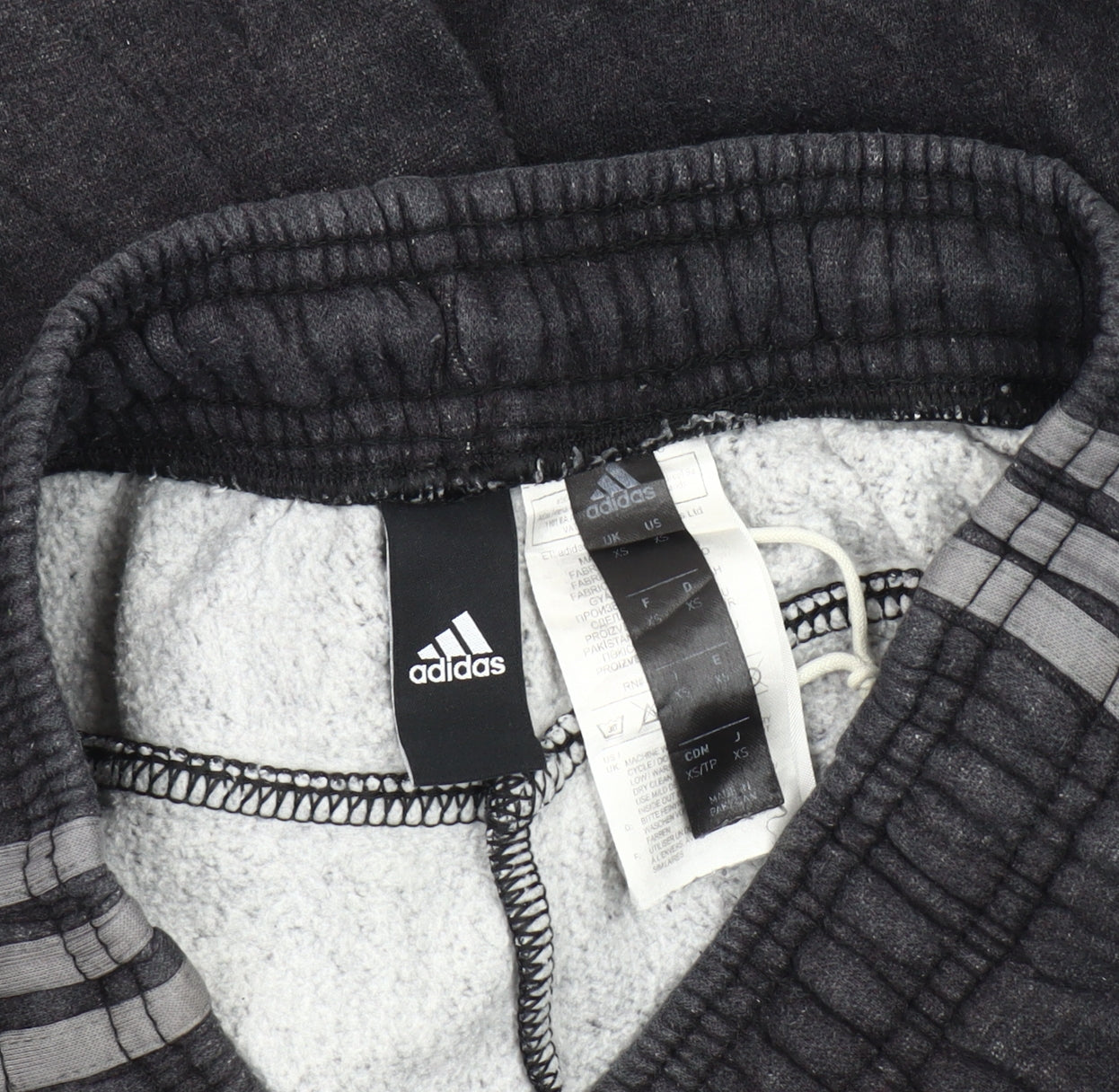 Adidas Men’s Black XS Track Pants Tapered Fleece Sportswear