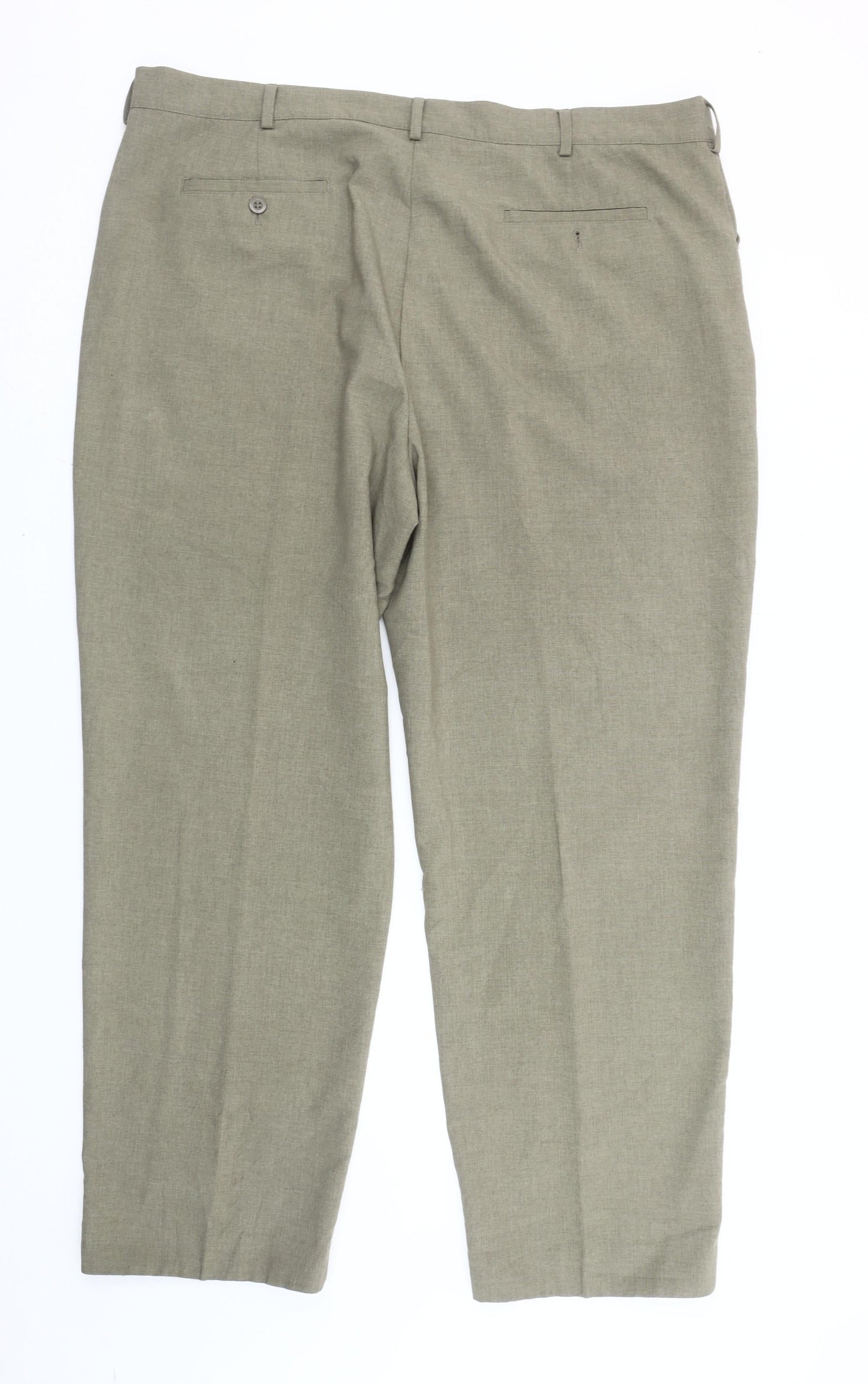 Bar Harbour Men's Beige Chino Trousers 44R Regular Fit Straight Leg