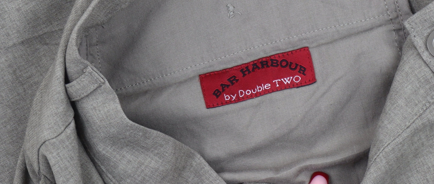 Bar Harbour Men's Beige Chino Trousers 44R Regular Fit Straight Leg