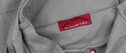 Bar Harbour Men's Beige Chino Trousers 44R Regular Fit Straight Leg