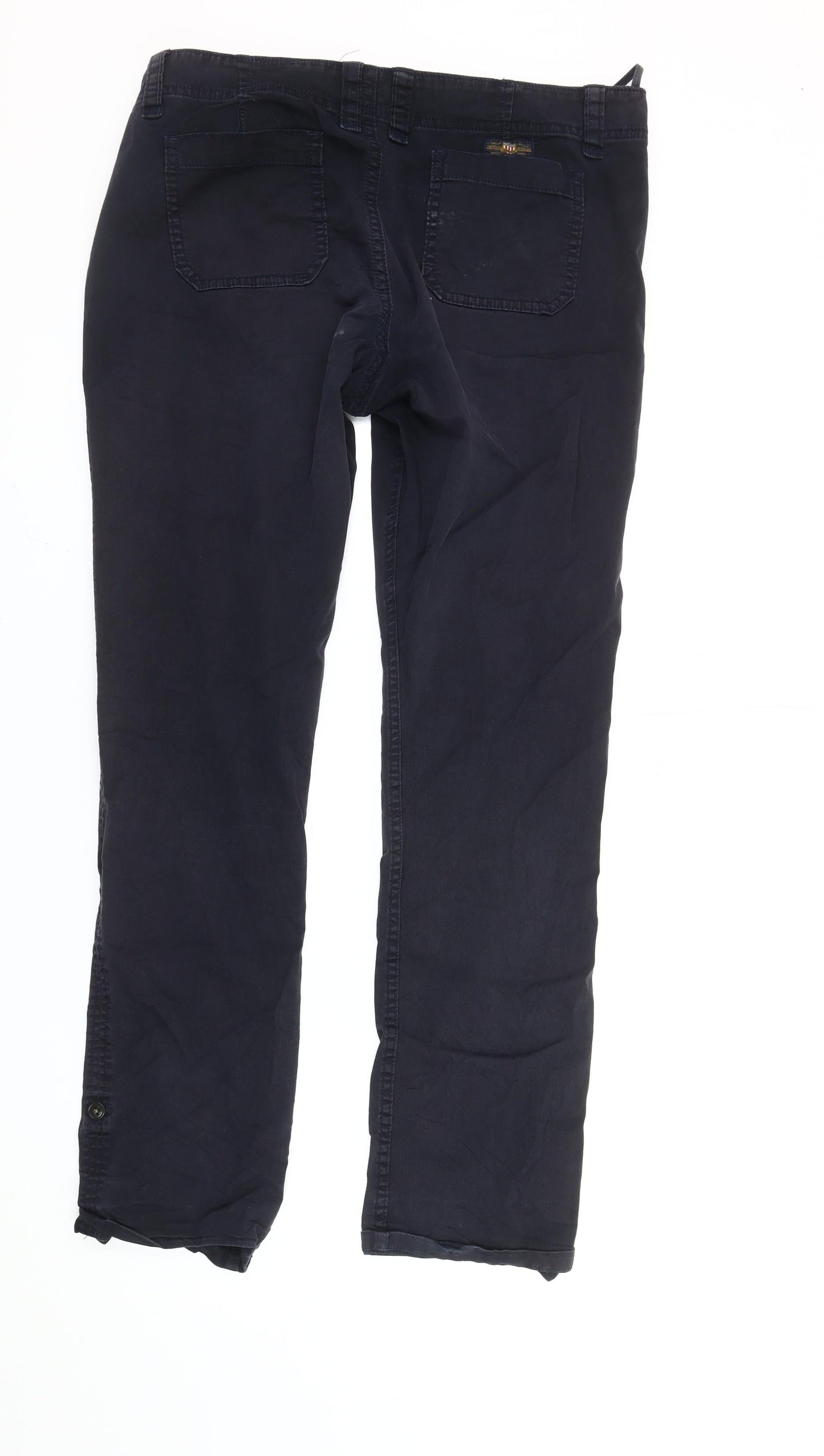 Ralph Lauren Polo Jeans Men's Blue Slim Chino Trousers 32x32