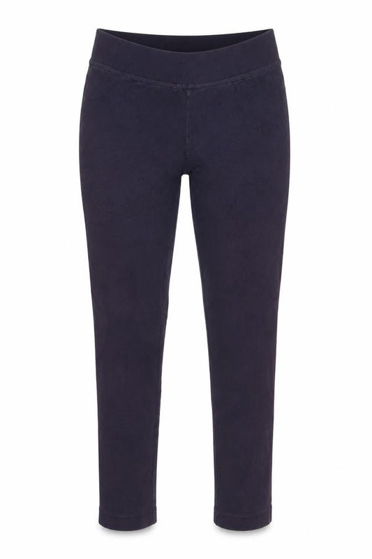 Lands' End Women’s Purple XS Jersey Cotton Stretch Leggings