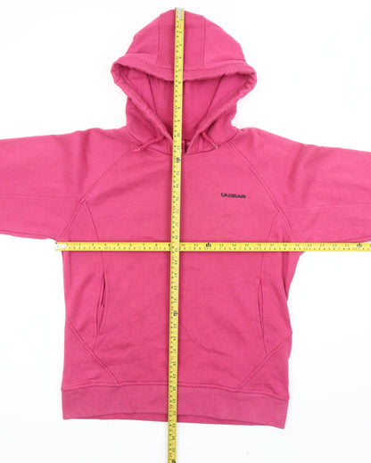 Womens UK Size 10 LA Gear Pink Pullover Hoodie