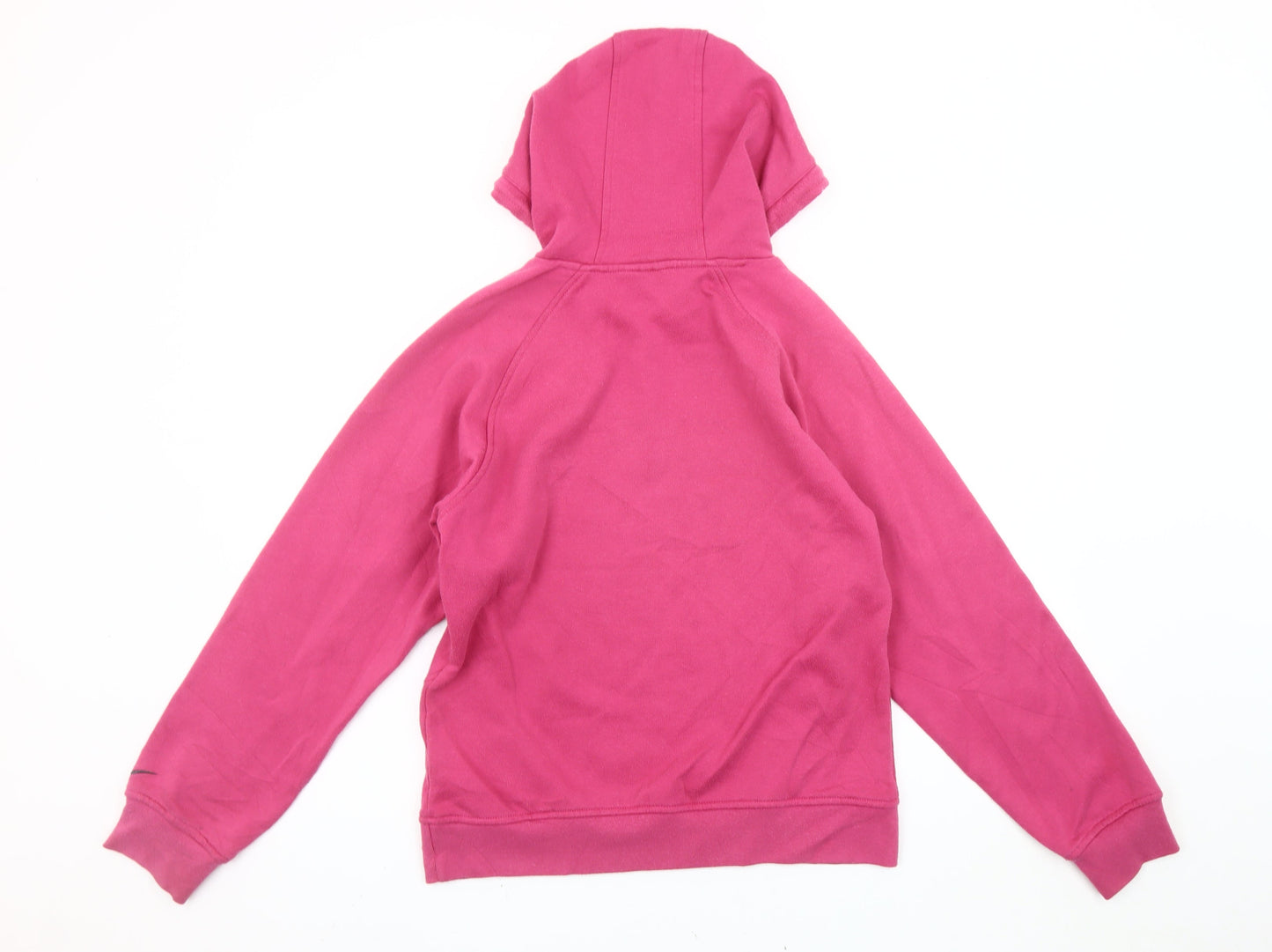 Womens UK Size 10 LA Gear Pink Pullover Hoodie