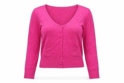 Womens UK Size XS Great Plains Pink Cardigan Jumper