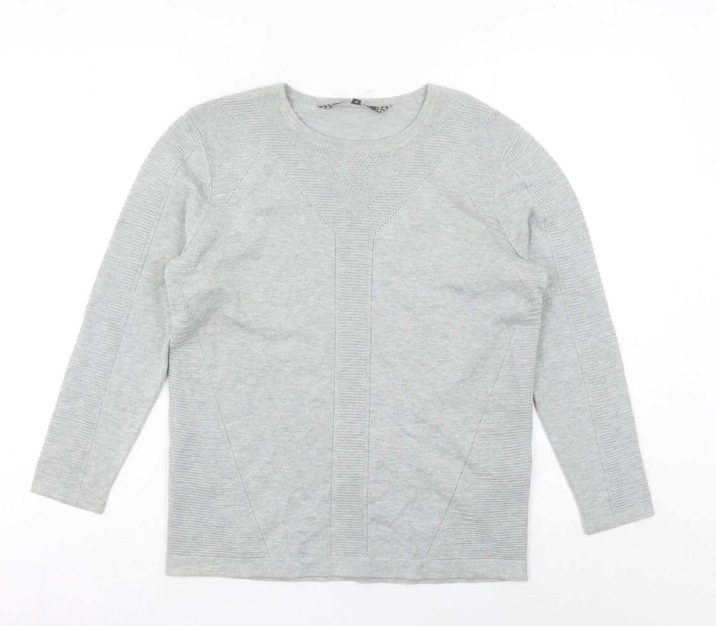 Womens UK Size 12 Principles Grey Pullover Jumper