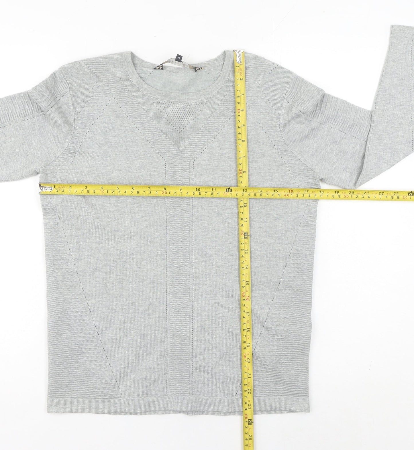 Womens UK Size 12 Principles Grey Pullover Jumper