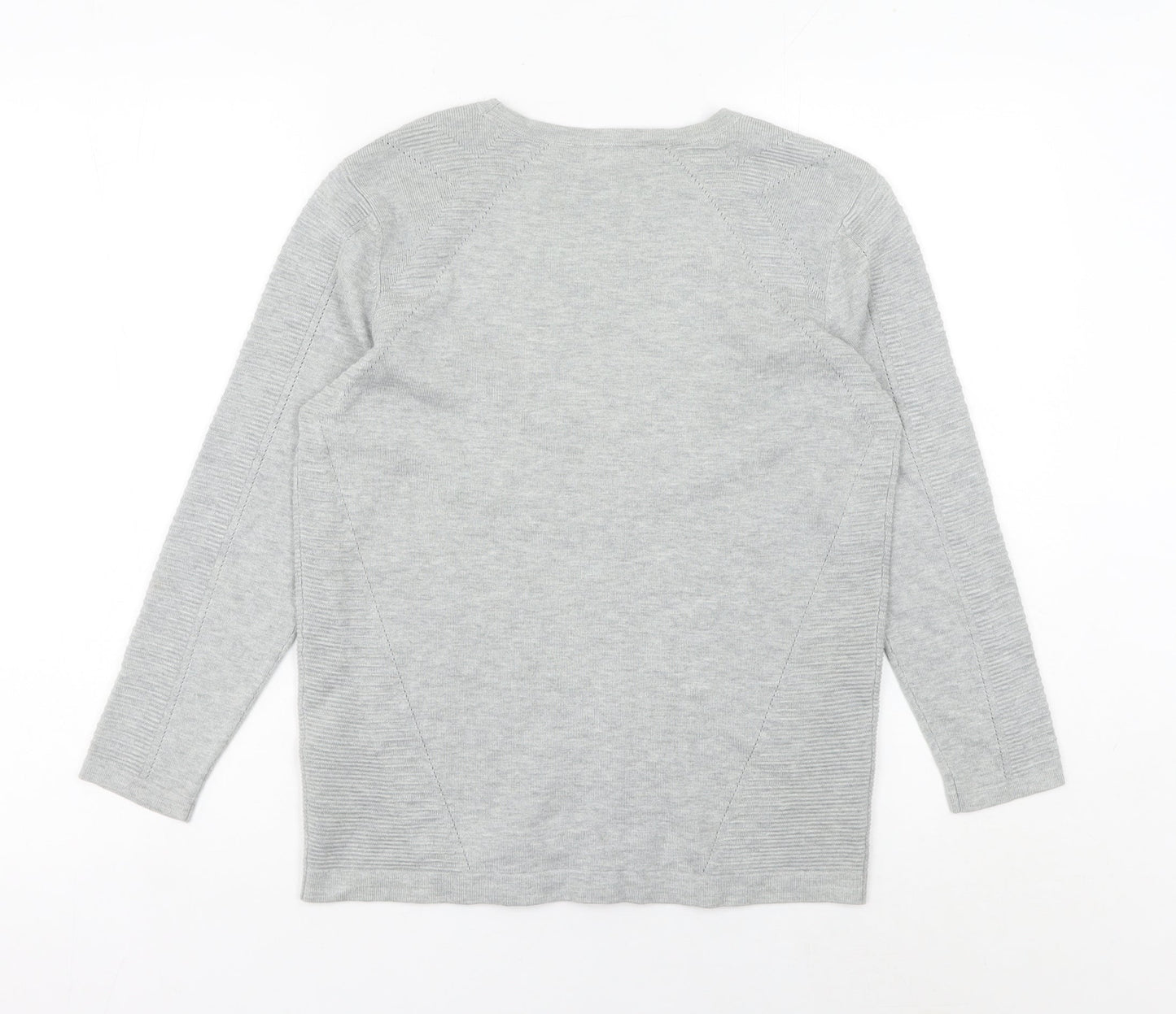 Womens UK Size 12 Principles Grey Pullover Jumper