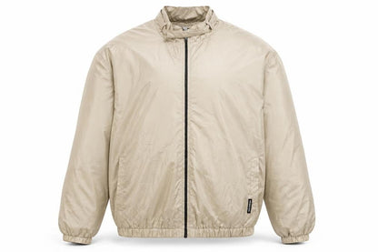 Mens UK Size 2XL Members Only Beige Windbreaker Coat