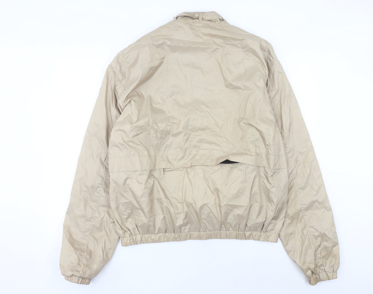 Mens UK Size 2XL Members Only Beige Windbreaker Coat