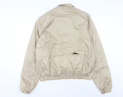 Mens UK Size 2XL Members Only Beige Windbreaker Coat