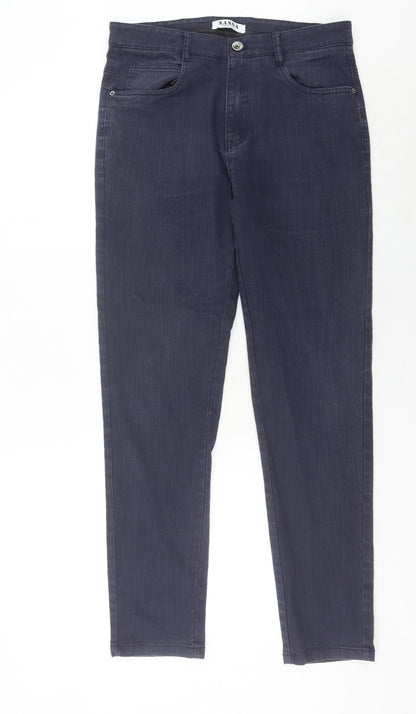 Nansa Collection Women's Blue Skinny Jeans Size 32 Slim Fit Stretch