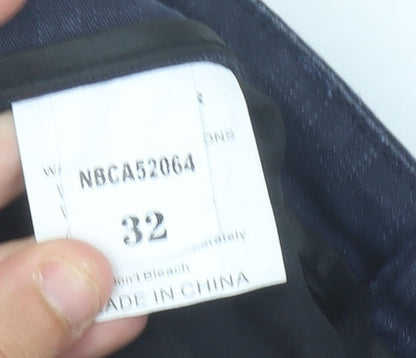 Nansa Collection Women's Blue Skinny Jeans Size 32 Slim Fit Stretch