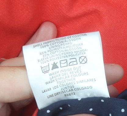 Womens UK Size 12 Atmosphere Red Trench Coat
