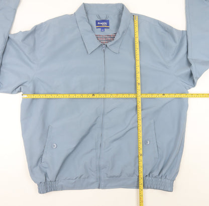 Mens UK Size L Premier Man Blue Basic Jacket