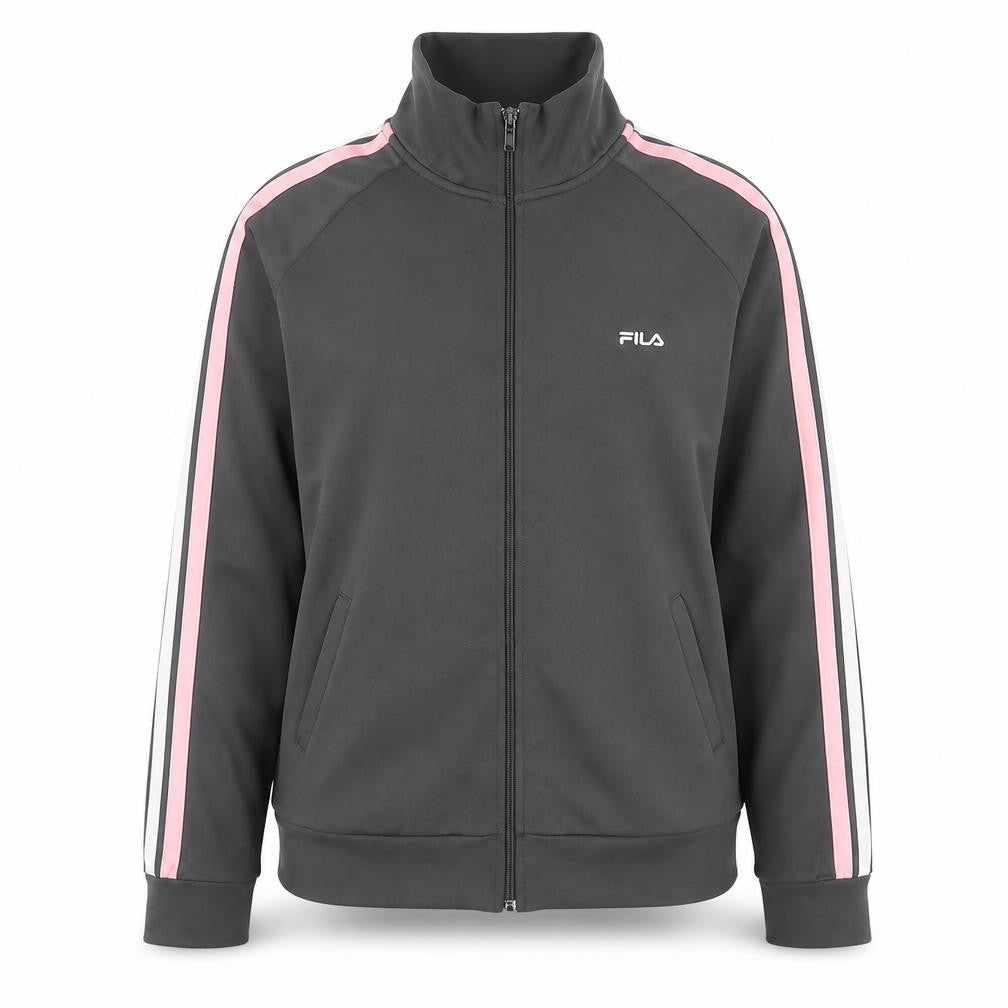 Womens UK Size L FILA Black Full Zip Sweatshirt