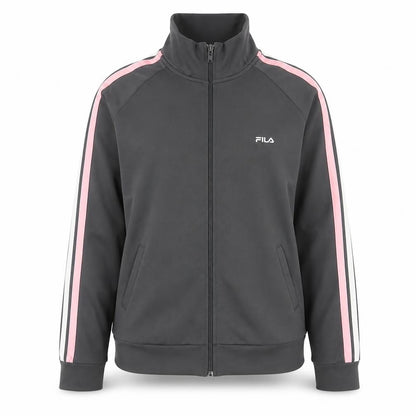 Womens UK Size L FILA Black Full Zip Sweatshirt