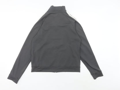 Fila Women’s Black Full Zip Raglan Sleeve Sweatshirt L