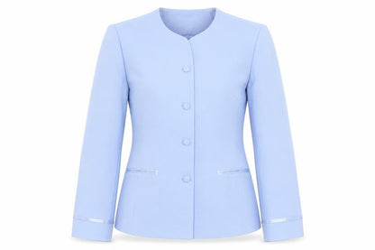 Womens UK Size 10 AMARANTO Regular Blue Suit Jacket