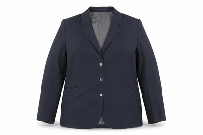 ICONA Women’s Blue 16 Regular Woven Lined Notch Blazer