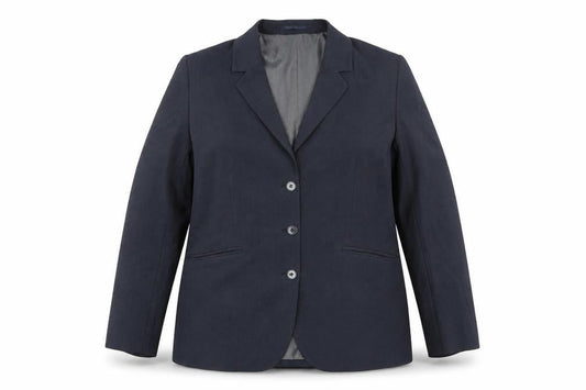ICONA Women’s Blue 16 Regular Woven Lined Notch Blazer