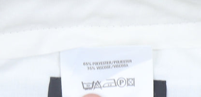 Marks and Spencer Men’s Green 34W 33L Pleated Straight Trousers