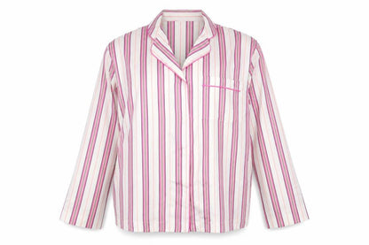 Marks and Spencer Womens Multicoloured Striped Pyjama Top Shirt Size 14