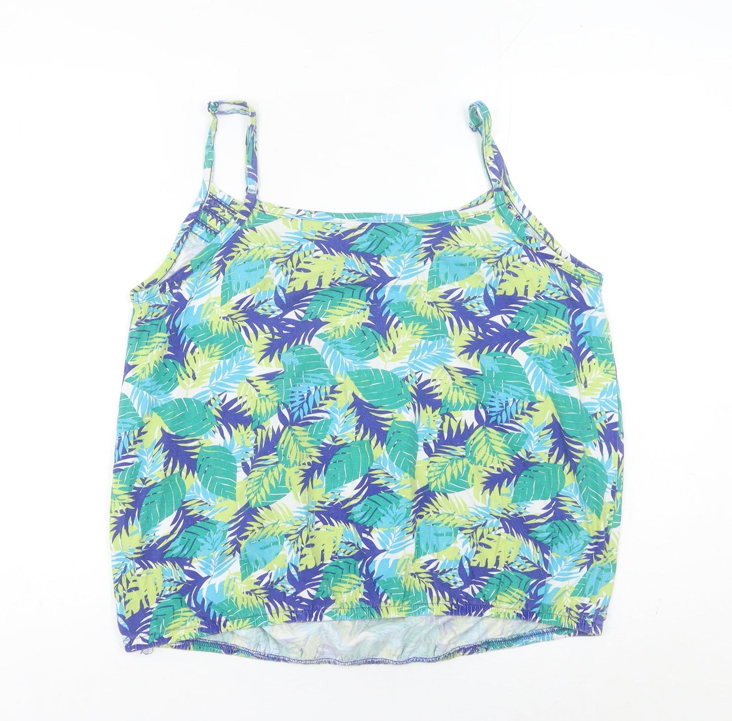 Womens UK Size 16 Debenhams Multicoloured Camisole Tank