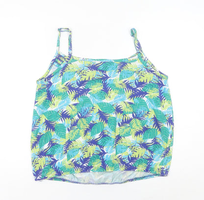 Womens UK Size 16 Debenhams Multicoloured Camisole Tank