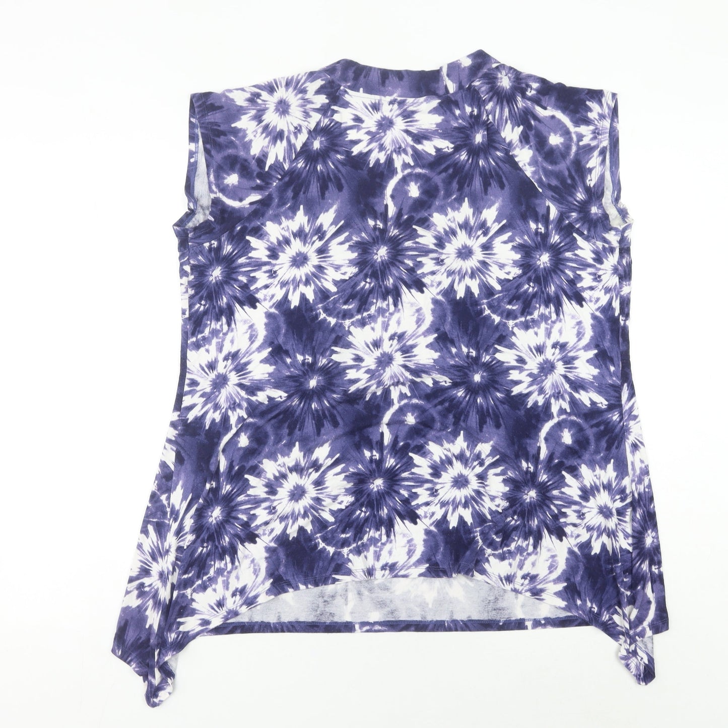 Womens UK Size 20 Marks and Spencer Purple Tunic Blouse