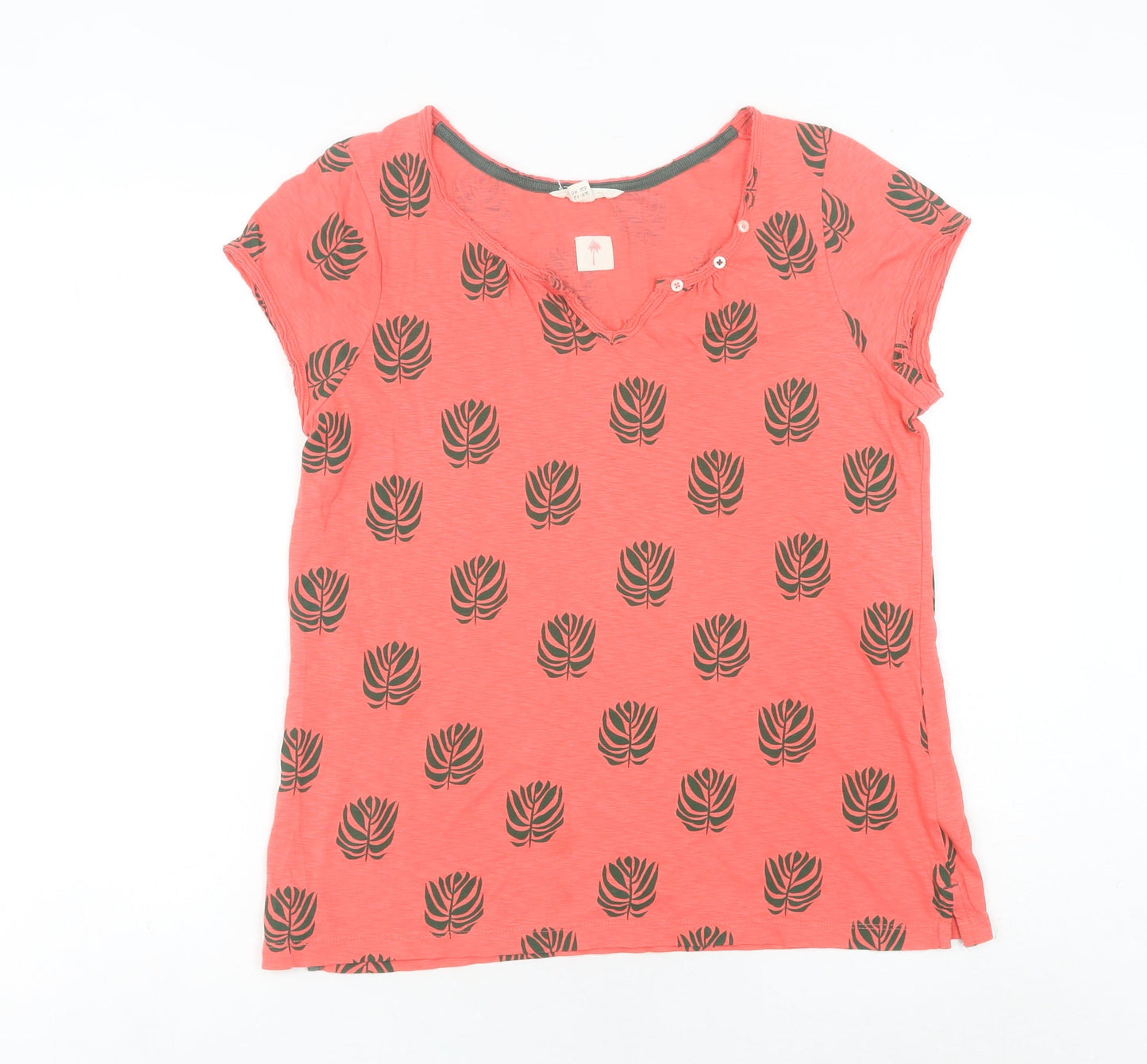 Womens UK Size 12 White Stuff Pink Basic T-Shirt