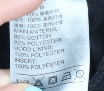 Adidas Men's Black Full Zip Hoodie L Sportswear Jersey