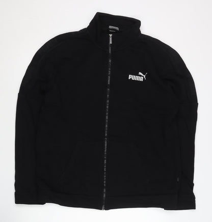 Puma Men's Black 2XL Track Jacket Full Zip Sportswear