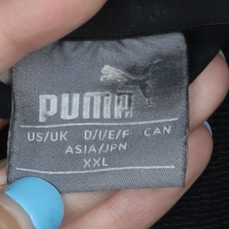 Puma Men's Black 2XL Track Jacket Full Zip Sportswear