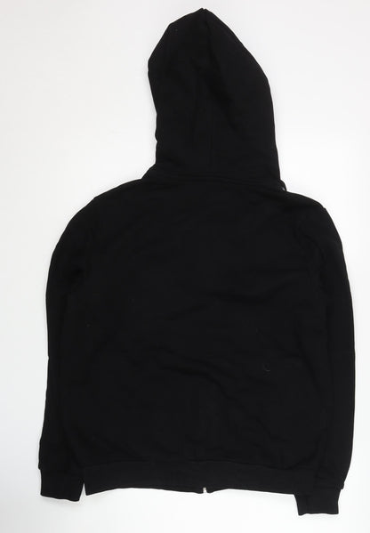 Champion Women’s Black 2XL Full Zip Hoodie Fleece Sportswear